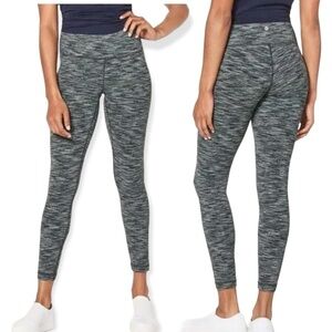 Lululemon Wunder Under Hi-Rise 7/8 Tight Leggings Wee Are From Space Black Slate
